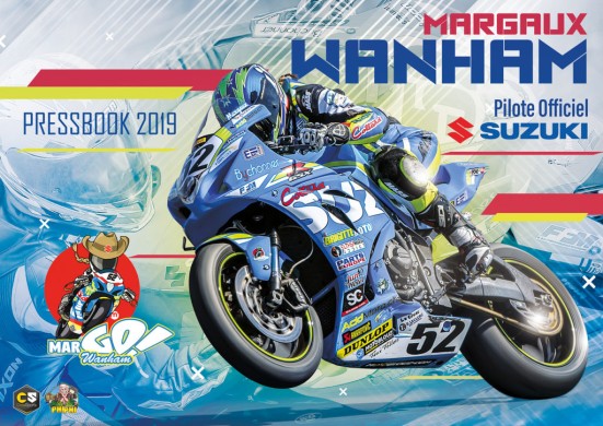 Press-book Margaux Wanham, pilote de moto de piste